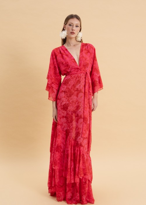 Eveleya Ruby Rose Maxi Dress